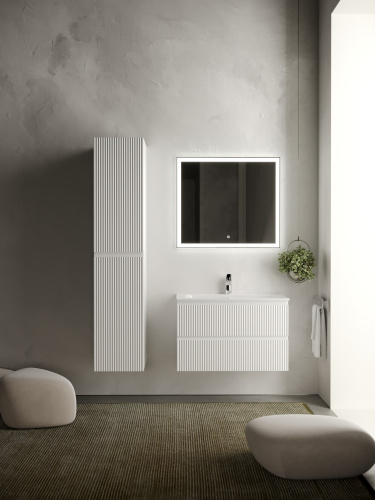 Тумба под раковину Sancos SNOB R SNR80W 79х44,5х50 настенная - фото 2